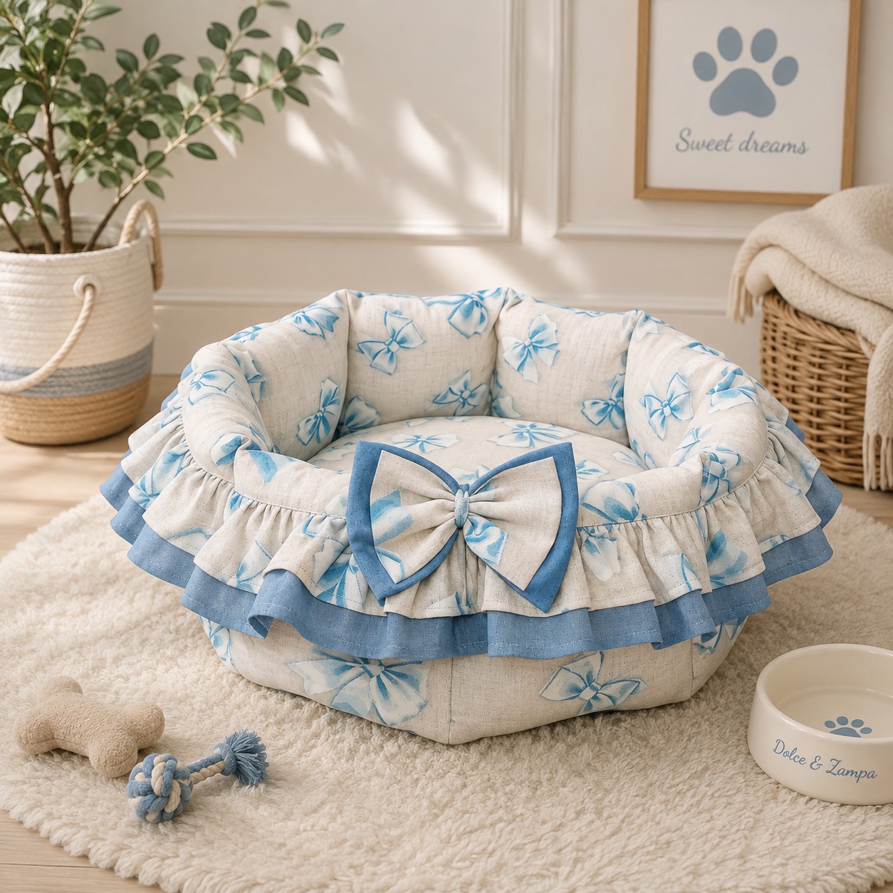 Cuccia Fiocco d'Amore per Cani